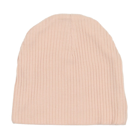 Lilette Peach Rib Beanie
