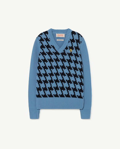 TAO Blue Logo Houndstooth Toucan Sweater