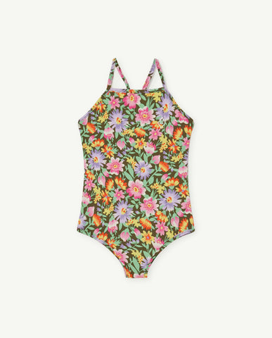 TAO Brown Floral Trout Swimsuit