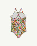 TAO Brown Floral Trout Swimsuit