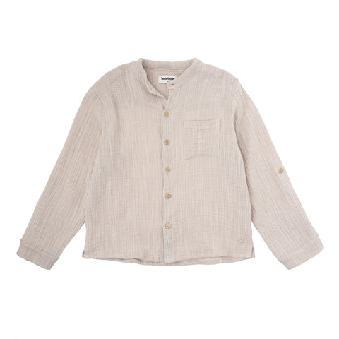 Tocoto Vintage Brown Kids Long Sleeve Shirt
