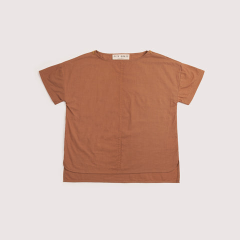 City Goats Burnt Umber City Reimagined Top