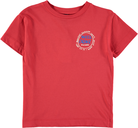 Bonmot Red Well Done T-shirt