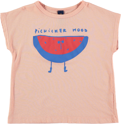 Bonmot Dusty Pink Watermelon Picknicker T-shirt