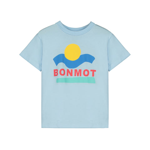 Bonmot Light Blue Sunset T-shirt