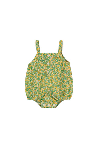 Tinycottons Geranium Yellow Body Romper