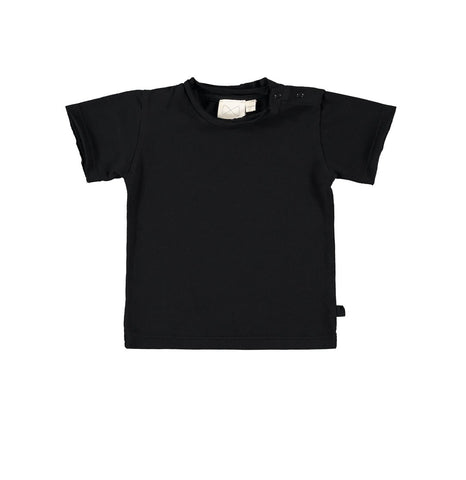 Mini Sibling Black Short Sleeve Tee