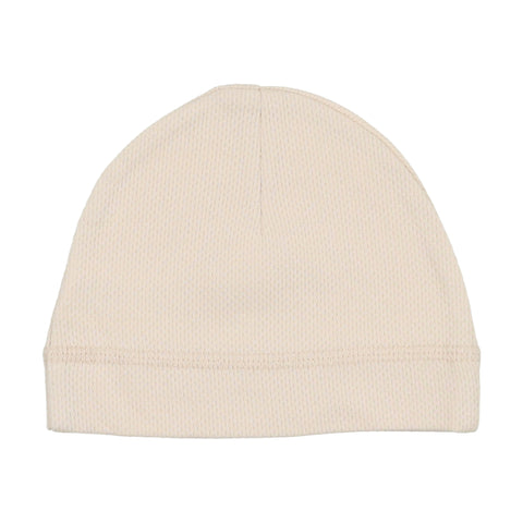 Lilette Natural Signature Textured Beanie