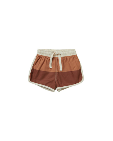 Rylee & Cru Colorblock Swim Trunks