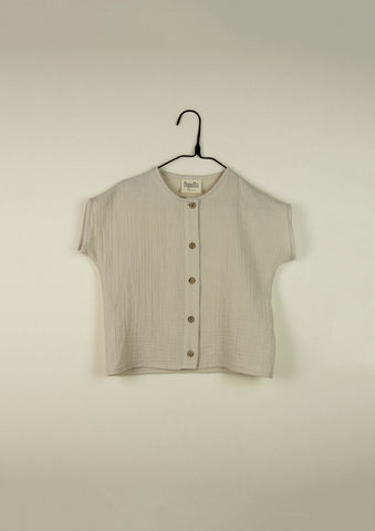 Popelin Beige Bambula Shirt