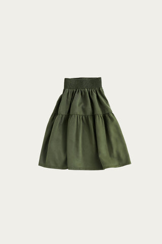 The Campamento Military Green Skirt