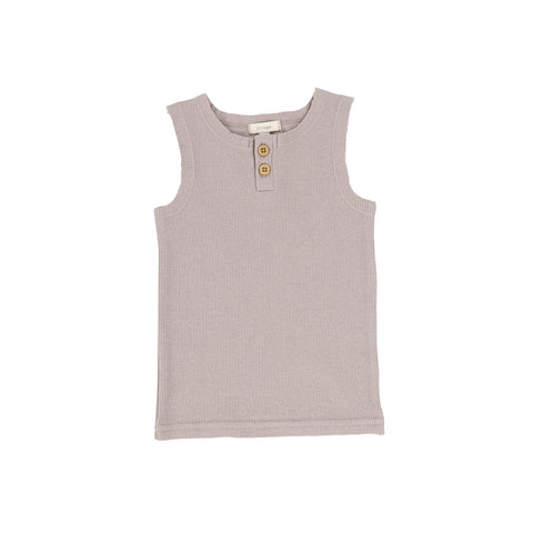 Lil Legs Taupe Rib Tank