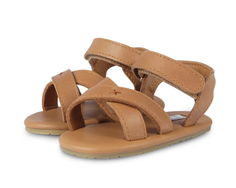 Donsje Amsterdam Baby Camel Classic Leather Tobi Sandal