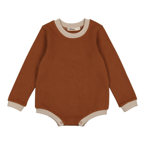 Urbani Nutmeg Sweatshirt Romper