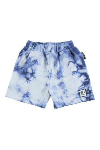 Loud Apparel Blue Tie Dye Life Shorts