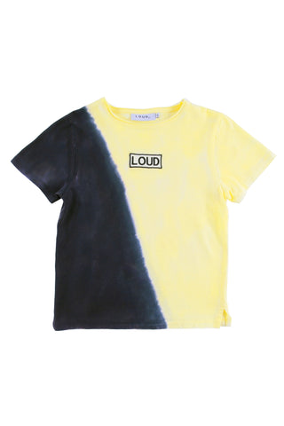 Loud Apparel Black/Yellow Ombre Family T-shirt