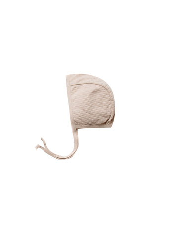 Quincy Mae Rose Pointelle Baby Bonnet