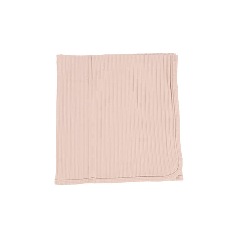 Lil Legs Baby Pink Wide Rib Blanket