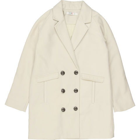 Coco Blanc Cream Wool Coat