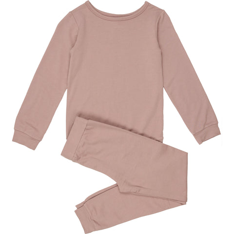 Coco Blanc Mauve Bamboo Pajamas