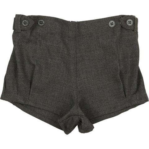 Coco Blanc Grey Wool Short