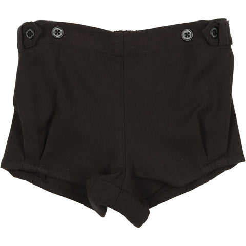 Coco Blanc Black Wool Short