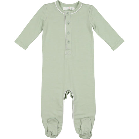 Coco Blanc Sage Bamboo Onesie