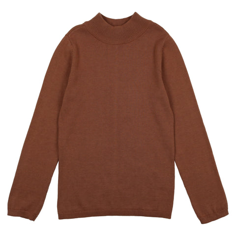 Coco Blanc Camel Turtle Neck Sweater