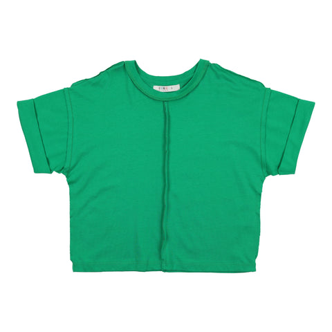 Coco Blanc Kelly Green Boys Cotton Tee
