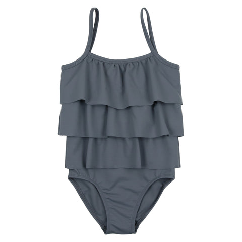 Coco Blanc Blue Girls Swimsuit