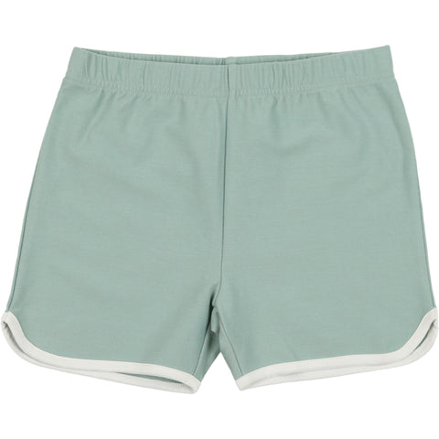 Coco Blanc Sage Green French Terry Shorts