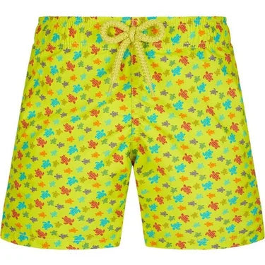 Vilebrequin Gingembre Micro Turtles Jim Swim Trunks