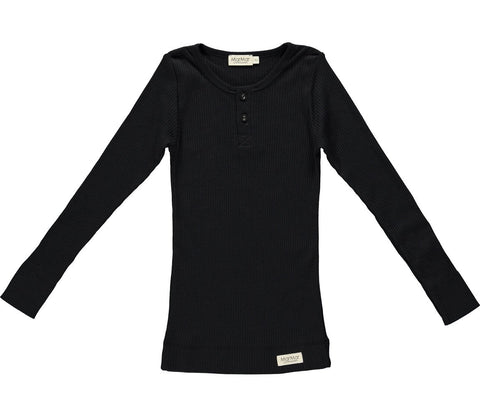 Marmar Copenhagen Black Henley Style Kids Set