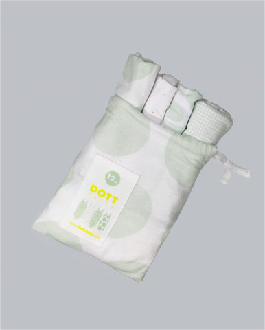 Dott Child New AW21 Baby Boy Sleeveless 4 pc Onesie Set