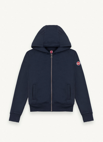 Colmar Black Hooded Zip Up Sweater