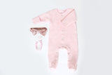 Dream Baby Layette Pink Small Quilt Onesie