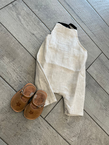 Anja Schwerbrock Oreto Shore Beige Stripes Overall