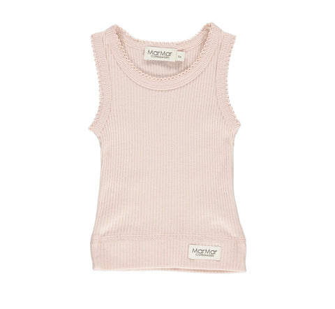 Marmar Copenhagen Rose Ribbed Tank & Bloomer Set