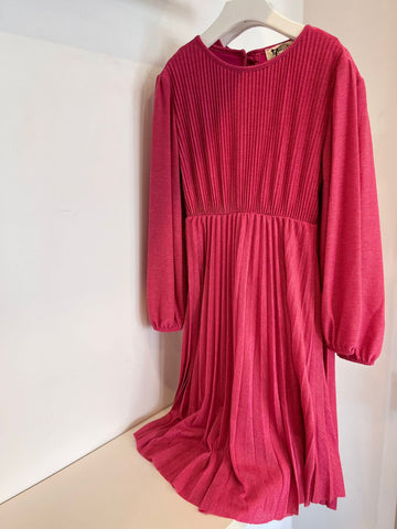 Dixie Fuchsia Dahlia Dress