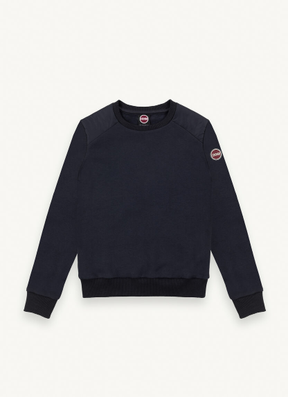 Colmar Navy Shoulder Pad Sweater