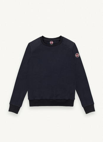 Colmar Navy Shoulder Pad Sweater