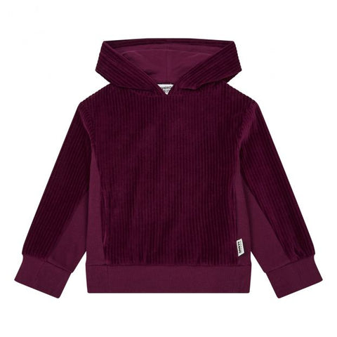 Hundred Pieces Blackcurrent Corduroy Sweatshirt