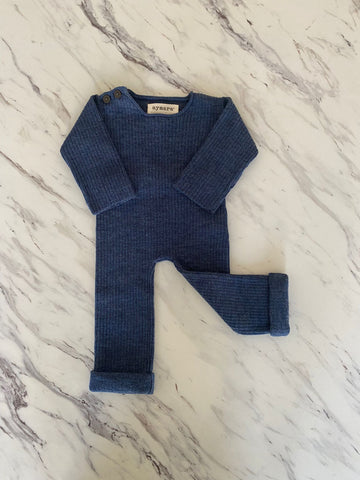 Aymara Blue Melange Tito Jumpsuit
