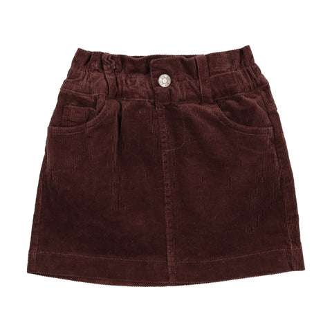 Lil Legs Brick Corduroy Skirt