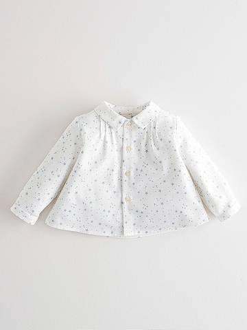 Nanos Baby Blue Star Blouse