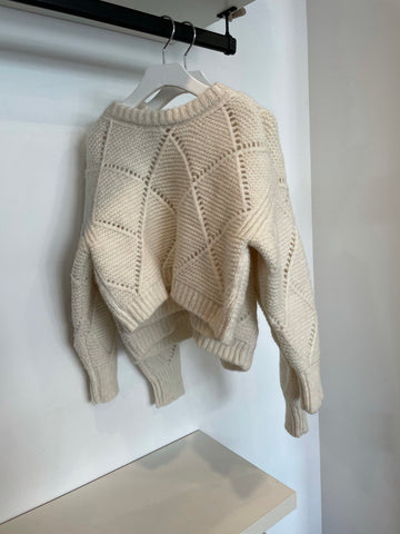 Aymara Amelia Ecru Sweater