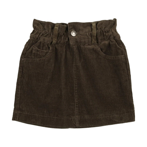 Lil Legs Evergreen Corduroy Skirt