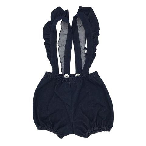 Latte e Biscotti Chambray Bamby Romper