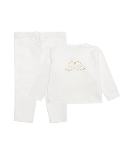 Marie Chantal Cream Deon Angel Wing Set