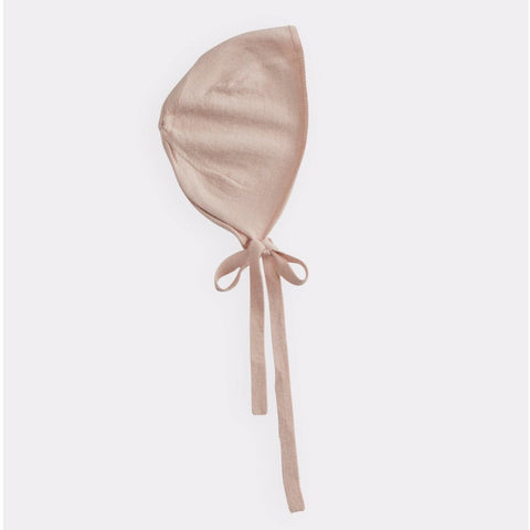 Belle Enfant Sugar Pink Cotton Bonnet
